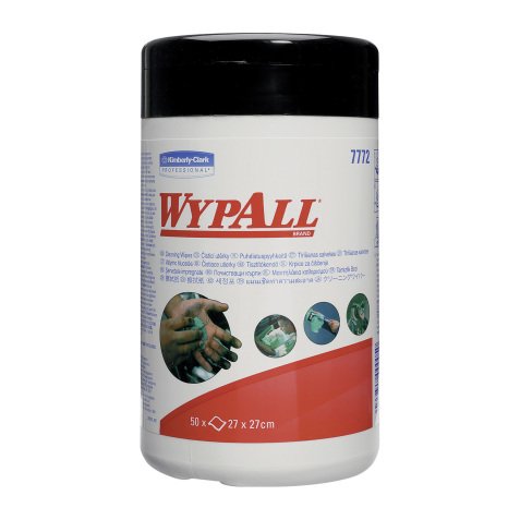 Lingettes imprégnées mains et surfaces WypAll® - Boîte de 50