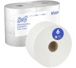Toiletpapier maxi dubbele dikte Scott® Control™ - 6 rollen van 314 m