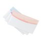 Pochettes à scratch format chéquier Tarifold 25 x 13,6 cm couleurs assorties - Paquet de 6