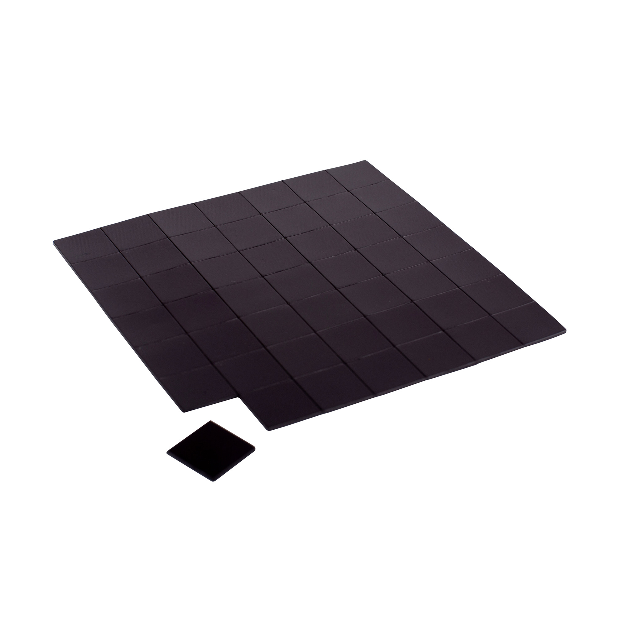Carrés Magnétiques Adhésifs - 20x20x1,5 Mm, Aimants Puissants Avec Colle Double Face, Pour Organisation Frigo Ou Bureau - 14
