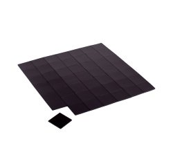 Self-adhesive squared magnets 14 x 14 cm adhesive powe 80 g/cm² - plate of 49