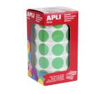 Pastille adhésive diamètre (sigle) 20 mm couleur Agipa - rouleau de 1770