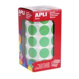 Pastille adhésive diamètre (sigle) 20 mm couleur Agipa - rouleau de 1770