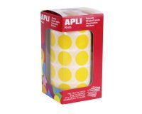 Pastille adhésive diamètre (sigle) 20 mm couleur Agipa - rouleau de 1770