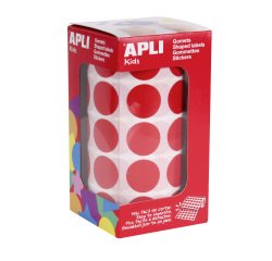 Ronde stickers diameter  Ø 20 mm kleur Agipa - rol van 1770