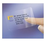 Etiquettes adresses laser 63,5 x 38,1 mm Avery L7560-25 - transparentes - Pochette de 525