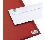 Etiqueta dirección impresora inkjet 38,1 x 21,2 mm Avery J8651-25 blanca - Caja de 1625