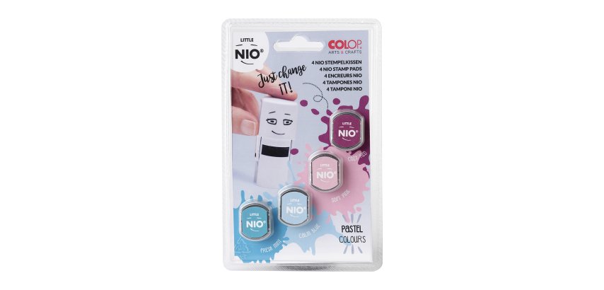 Stempelkissen für den Little NIO - pastel
