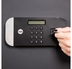 Biometrischer Safe hohe Sicherheit Yale 18 L