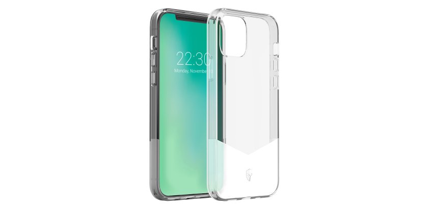 Coque Renforcée iPhone 12 Pro Max PURE Garantie à vie Transparente Force Case