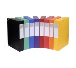 Chemise box carte Cartobox Exacompta 25 x 33 cm dos 5 cm - couleurs assorties