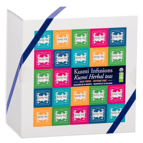 Infusion Bio Kusmi Tea - Coffret de 45 sachets