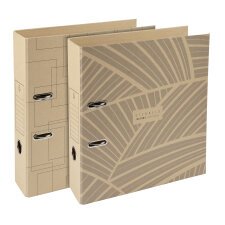 Lever arch file cardboard Exacompta Eterneco A4 - back 7 cm 