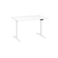 Bureau réglable en hauteur électrique blanc Ergo Premium 120 x 80 cm - Arch