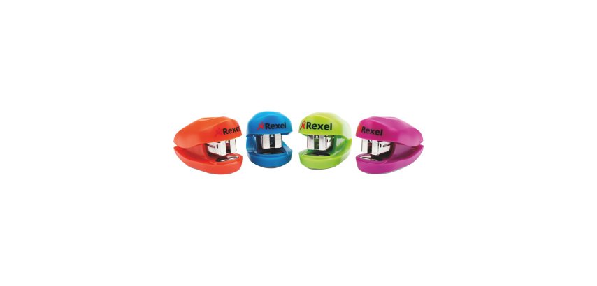 Mini Tacker Buddy Rexel Sortiment - Schachtel mit 1000 Heftklammern