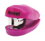 Mini agrafeuse de bureau Buddy Rexel coloris assortis - Boîte de 1000 agrafes