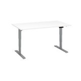 Bureau réglable en hauteur électrique blanc ARCH Ergo Premium 140 x 80 cm