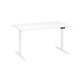 Bureau réglable en hauteur électrique blanc ARCH Ergo Premium 140 x 80 cm