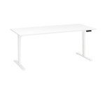 Bureau réglable en hauteur électrique blanc Ergo Premium 180 x 80 cm - Arch