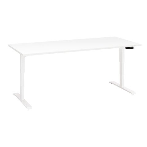 Bureau réglable en hauteur électrique blanc Ergo Premium 180 x 80 cm - Arch