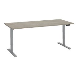 Standing-sitting desk Ecla Ergo Premium with electric height adjustment and memory position.