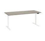 Bureau réglable en hauteur électrique chêne gris Ergo Premium 180 x 80 cm - Arch