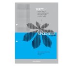 Blocs de cours recyclé Splendid Quadrillage 5x5