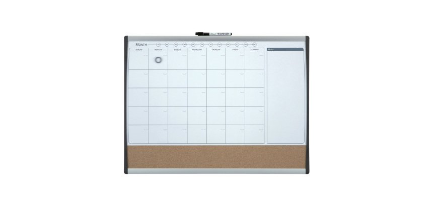 Organizador mensual Rexel magnético corcho