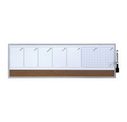 Organizador semanal Rexel magnético corcho