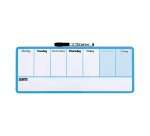 Organizador semanal Rexel pizarra magnética azul