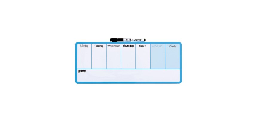 Organizador semanal Rexel pizarra magnética azul