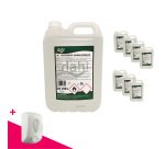 Pack 8 garrafas Gel hidroalcohólico 5L + Dosificador GRATIS 