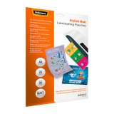 Fellowes matte A4 2 x 80 µ laminating pouches - Box of 25