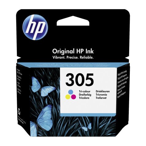 Cartridge HP 305 3 kleuren voor inkjetprinter