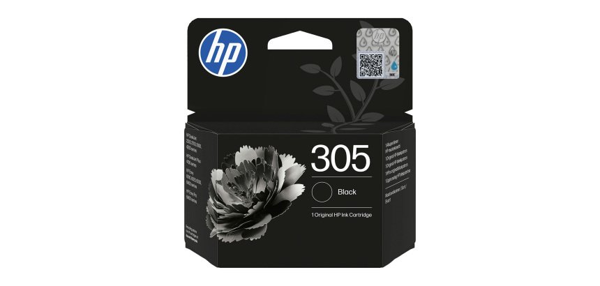 Cartouche HP 305 noire pour imprimante jet d'encre