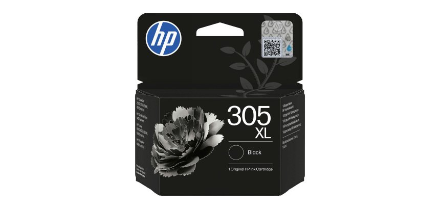 Cartouche HP 305XL haute capacité noire pour imprimante jet d'encre