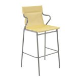 Fauteuil haut Horizon Lafuma - toile batyline - pied acier gris