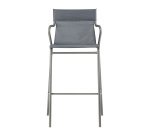 Fauteuil haut Horizon Lafuma - toile batyline - pied acier gris