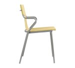 Fauteuil Horizon Lafuma - toile batyline - pied acier gris