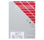 Pack of 2100 coloured labels, 63.5 x 38.1 cm