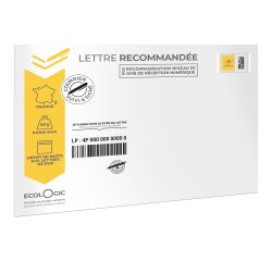 Lettre recommandée mobile 50 g - Paquet de 5