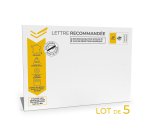 Lettre recommandée mobile 50 g - Paquet de 5