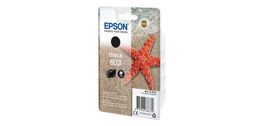 Epson 603 cartouche noire pour imprimante jet d'encre