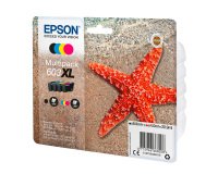 Epson 603XL  Pack 4 cartuchos Originales negro+ tricolor (550 + 3 x 550 páginas)