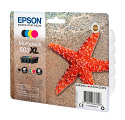 Epson 603XL  Pack 4 cartuchos Originales negro+ tricolor (550 + 3 x 550 páginas)