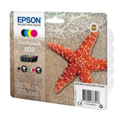 Pack of 4 cartridges Epson 603 1 black and 3 colors for inkjet printer 