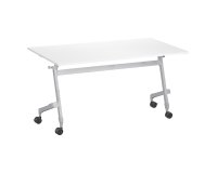 Opklapbare tafel op wieltjes Bruneau Practika Plus - blad diepte 70 cm