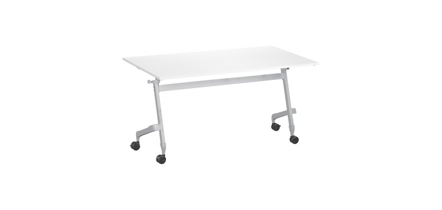 <table><tr><td>Folding table on wheels Bruneau Practika Plus - tabletop depth 70 cm</td></tr></table>