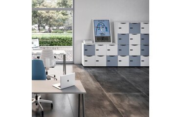 Set van 2 deuren Locker trendy kleuren 