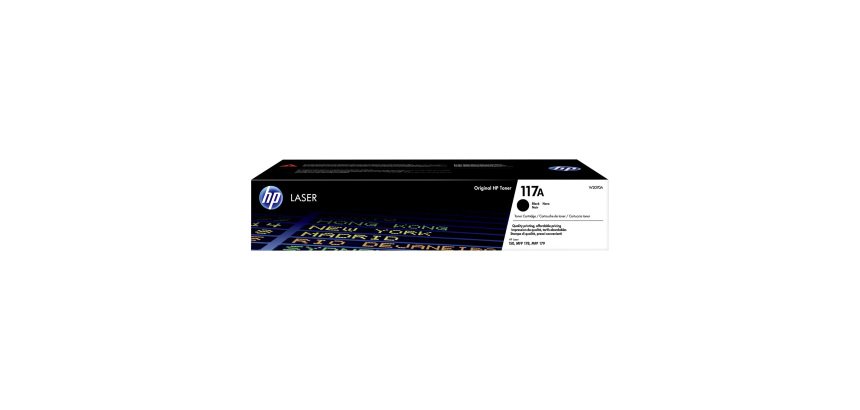HP 117A - W2070A toner noir pour imprimante laser